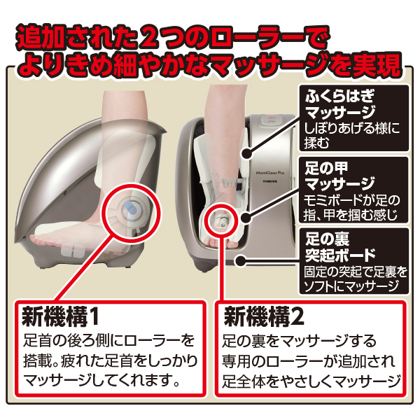 かかしさんのja 農協 通信販売 足マッサージ機 モミギアプロ D18